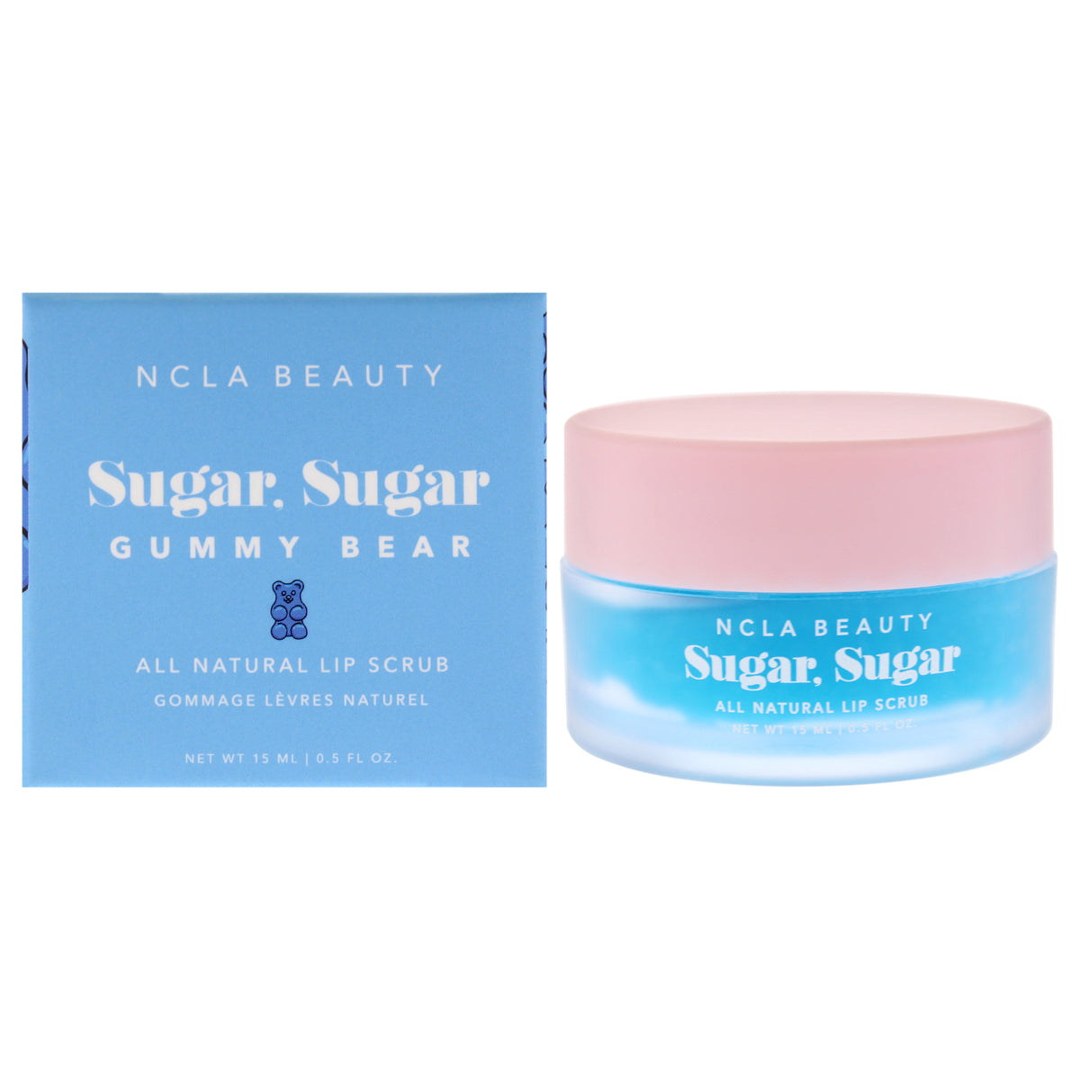 Sugar Sugar All Natural Lip Scrub - Gummy Bear by NCLA for Women - 0.5 oz Lip Scrub