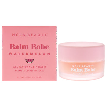 Balm Babe All Natural Lip Balm - Watermelon by NCLA for Women - 0.34 oz Lip Balm