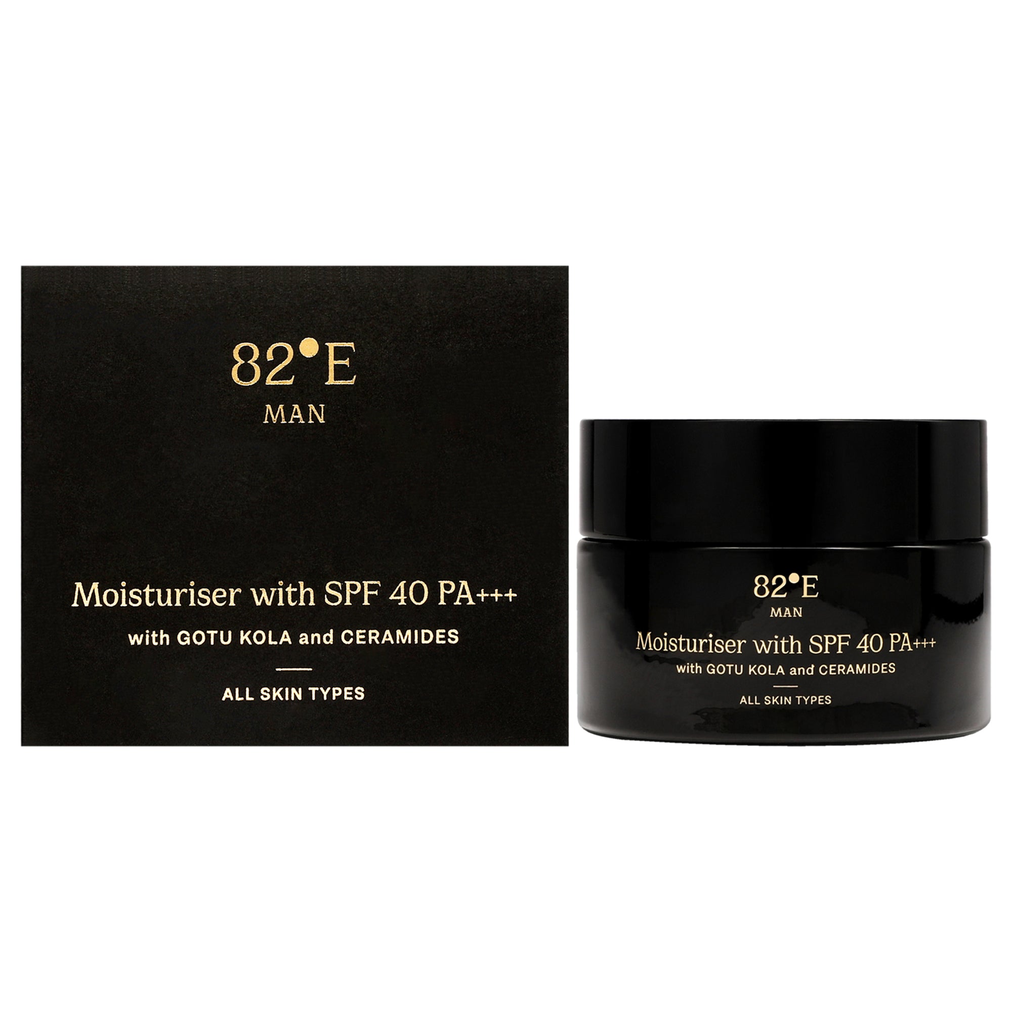 Moisturiser With SPF 40 PA Plus by 82East By Deepika Padukone  for Men - 1.7 oz Moisturizer