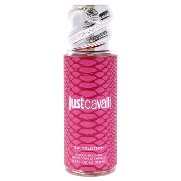 Just Cavalli Hair and Body Mist - Bold Blossom by Roberto Cavalli for Women - 8.4 oz Body Mist