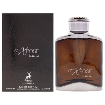 Expose Intense by Maison Alhambra for Men - 3.4 oz EDP Spray