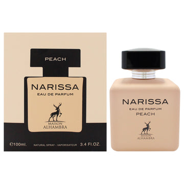 Narissa - Peach by Maison Alhambra for Women - 3.4 oz EDP Spray