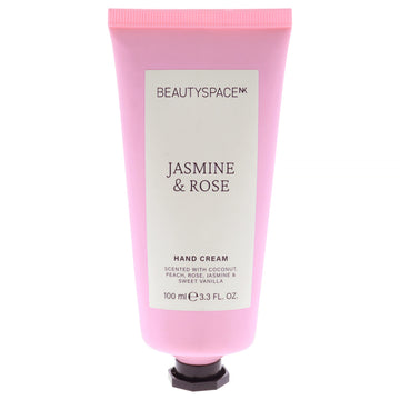 Beauty Space Hand Cream - Jasmine And Rose by BeautySpace for Unisex - 3.3 oz Cream