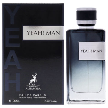 Yeah by Maison Alhambra for Men - 3.4 oz EDP Spray