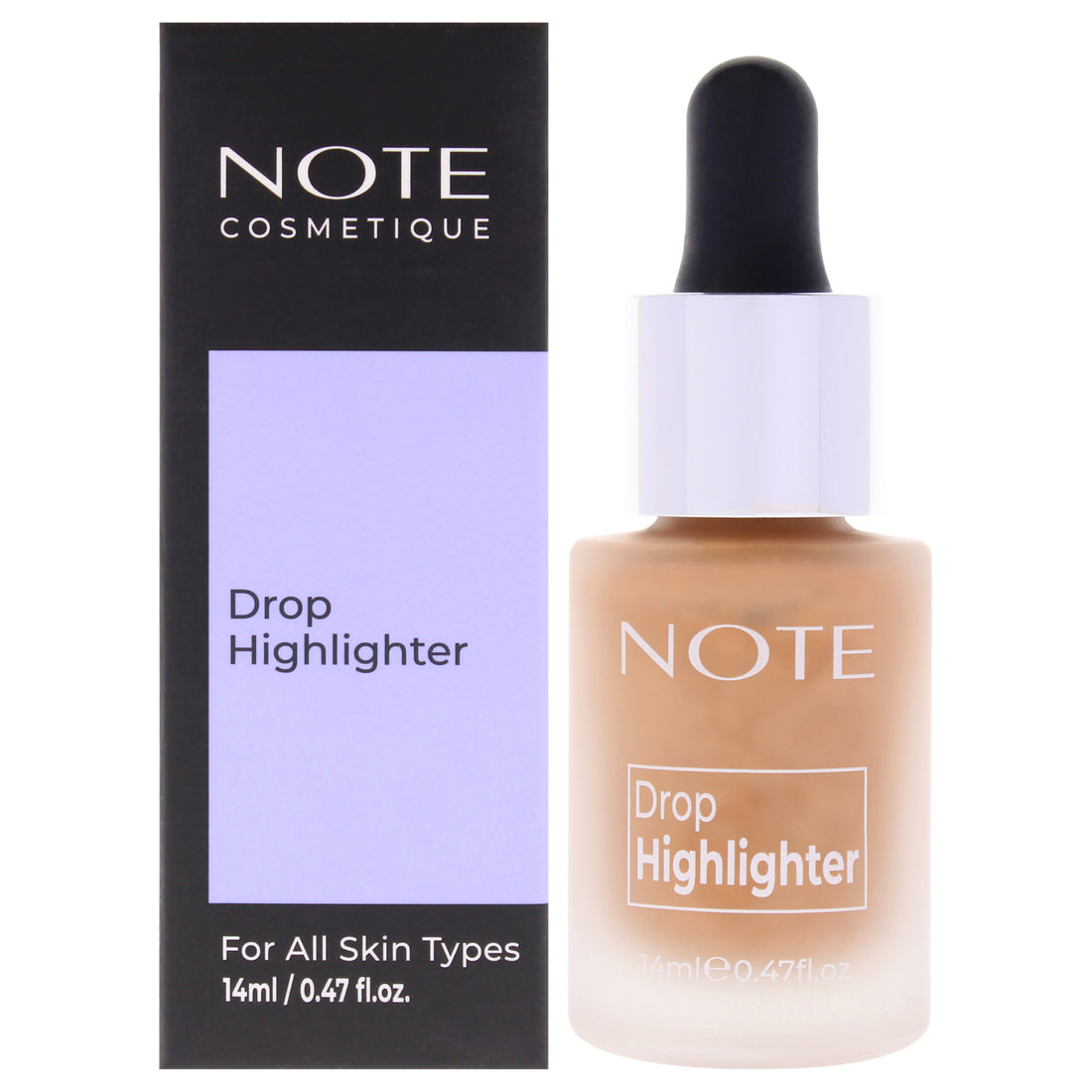 Drop Highlighter - 02 Charming Desert by Note Cosmetique for Women - 0.47 oz Highlighter