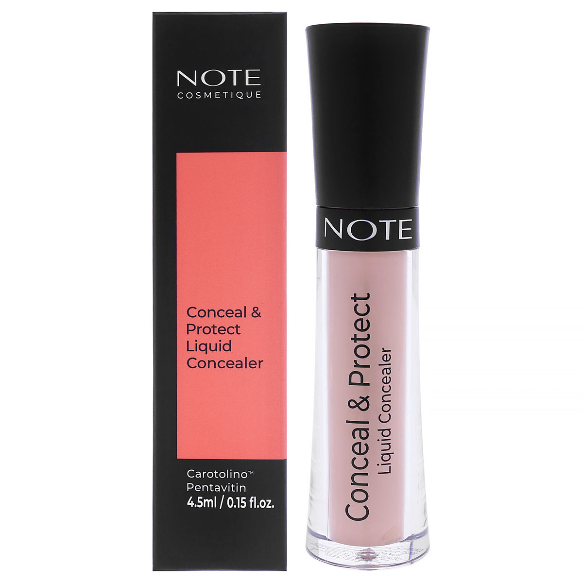Conceal and Protect Liquid Concealer - 06 Ivory by Note Cosmetique for Women - 0.15 oz Concealer
