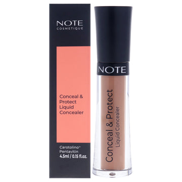 Conceal and Protect Liquid Concealer - 11 Wallnuts by Note Cosmetique for Women - 0.15 oz Concealer