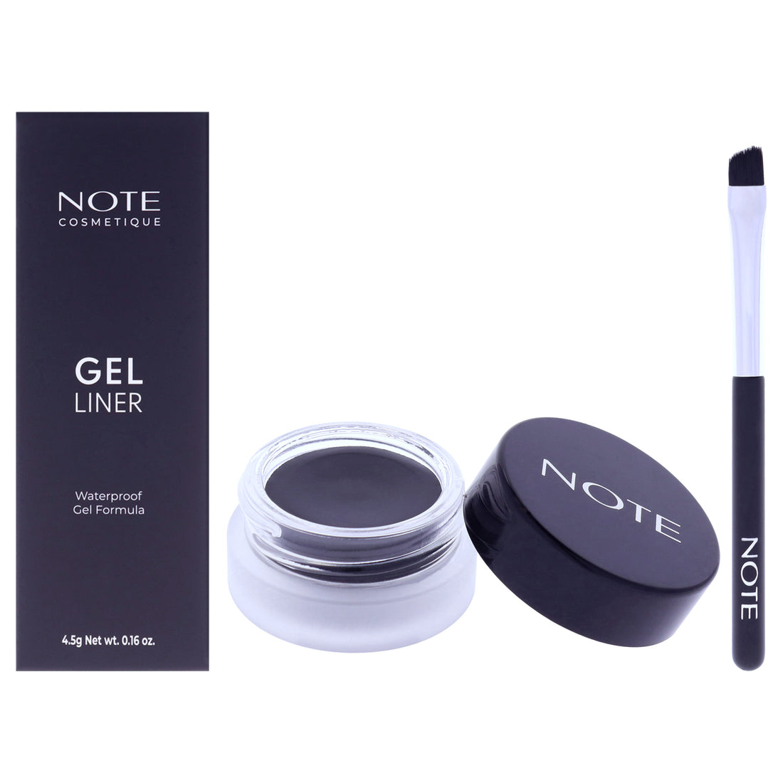 Gel Eyeliner - 01 Black by Note Cosmetique for Women - 0.16 oz Eyeliner