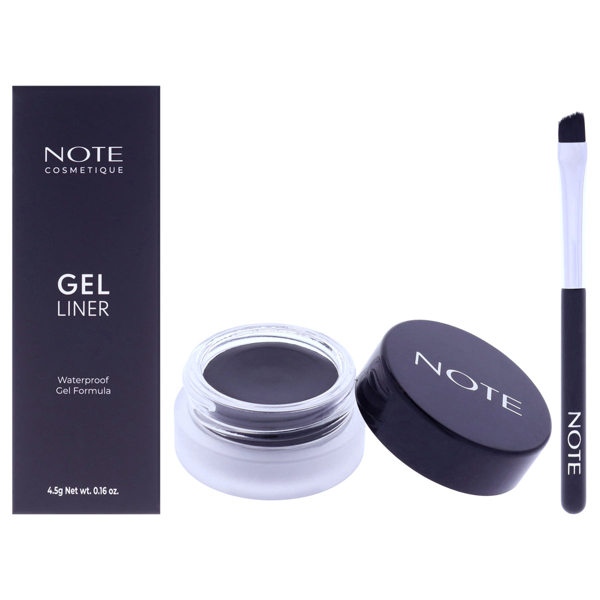 Gel Eyeliner - 01 Black by Note Cosmetique for Women - 0.16 oz Eyeliner