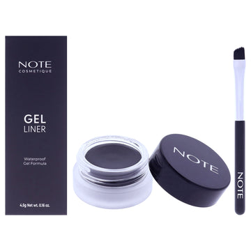 Gel Eyeliner - 01 Black by Note Cosmetique for Women - 0.16 oz Eyeliner