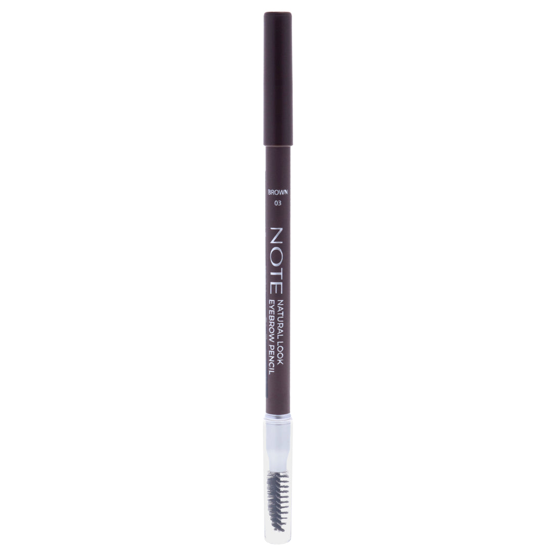 Natural Look Eyebrow Pencil - 03 Brown by Note Cosmetique for Women - 0.038 oz Eyebrow Pencil