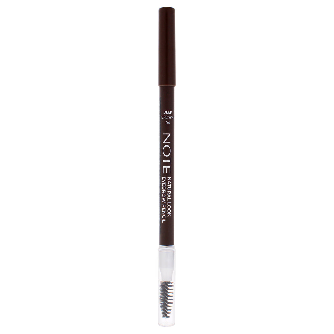 Natural Look Eyebrow Pencil - 04 Deep Brown by Note Cosmetique for Women - 0.038 oz Eyebrow Pencil