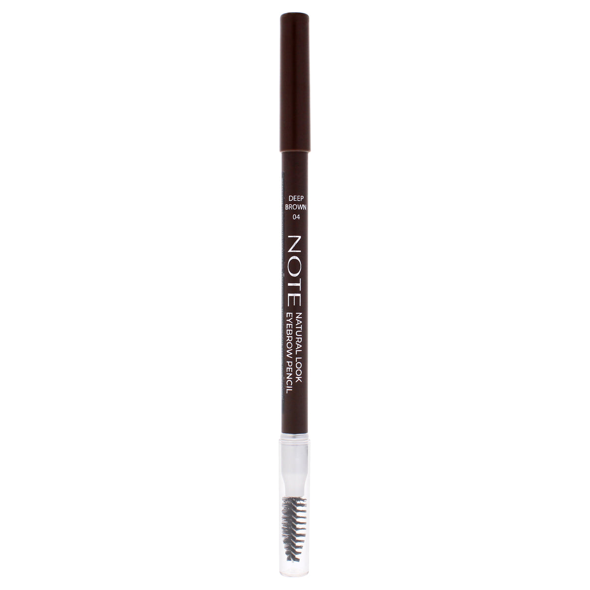 Natural Look Eyebrow Pencil - 04 Deep Brown by Note Cosmetique for Women - 0.038 oz Eyebrow Pencil
