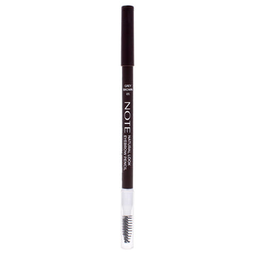 Natural Look Eyebrow Pencil - 05 Grey Brown by Note Cosmetique for Women - 0.038 oz Eyebrow Pencil