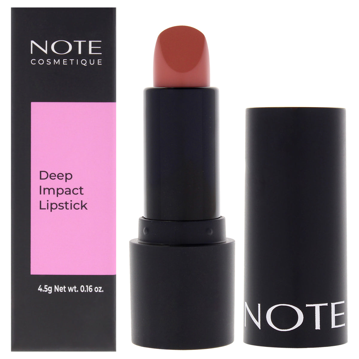 Deep Impact Lipstick - 02 Optimist Rose by Note Cosmetique for Women - 0.16 oz Lipstick