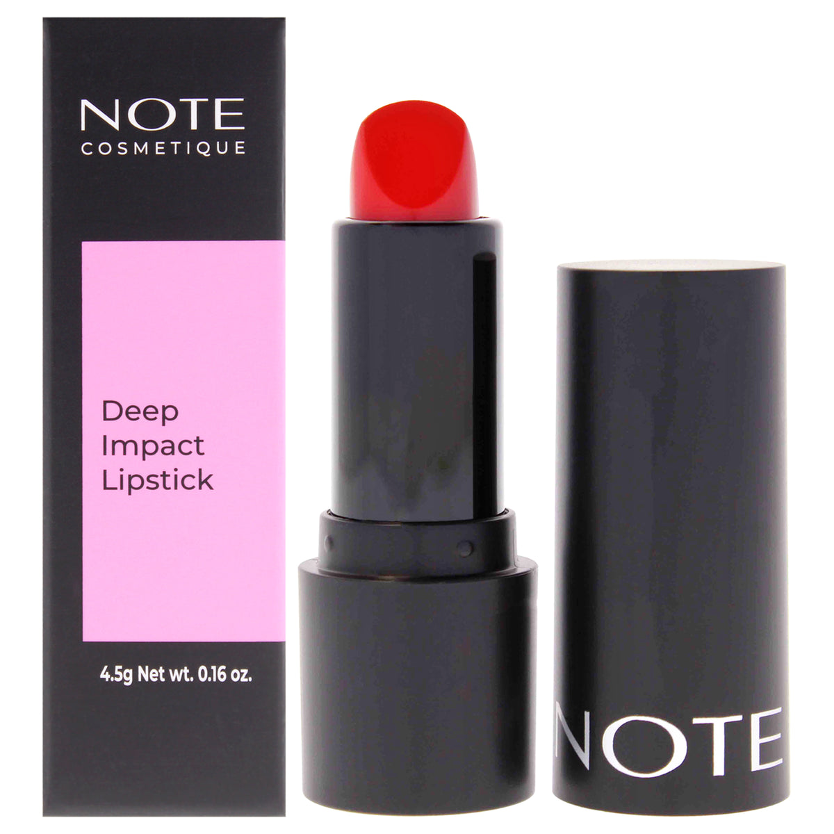 Deep Impact Lipstick - 13 Impressive Red by Note Cosmetique for Women - 0.16 oz Lipstick
