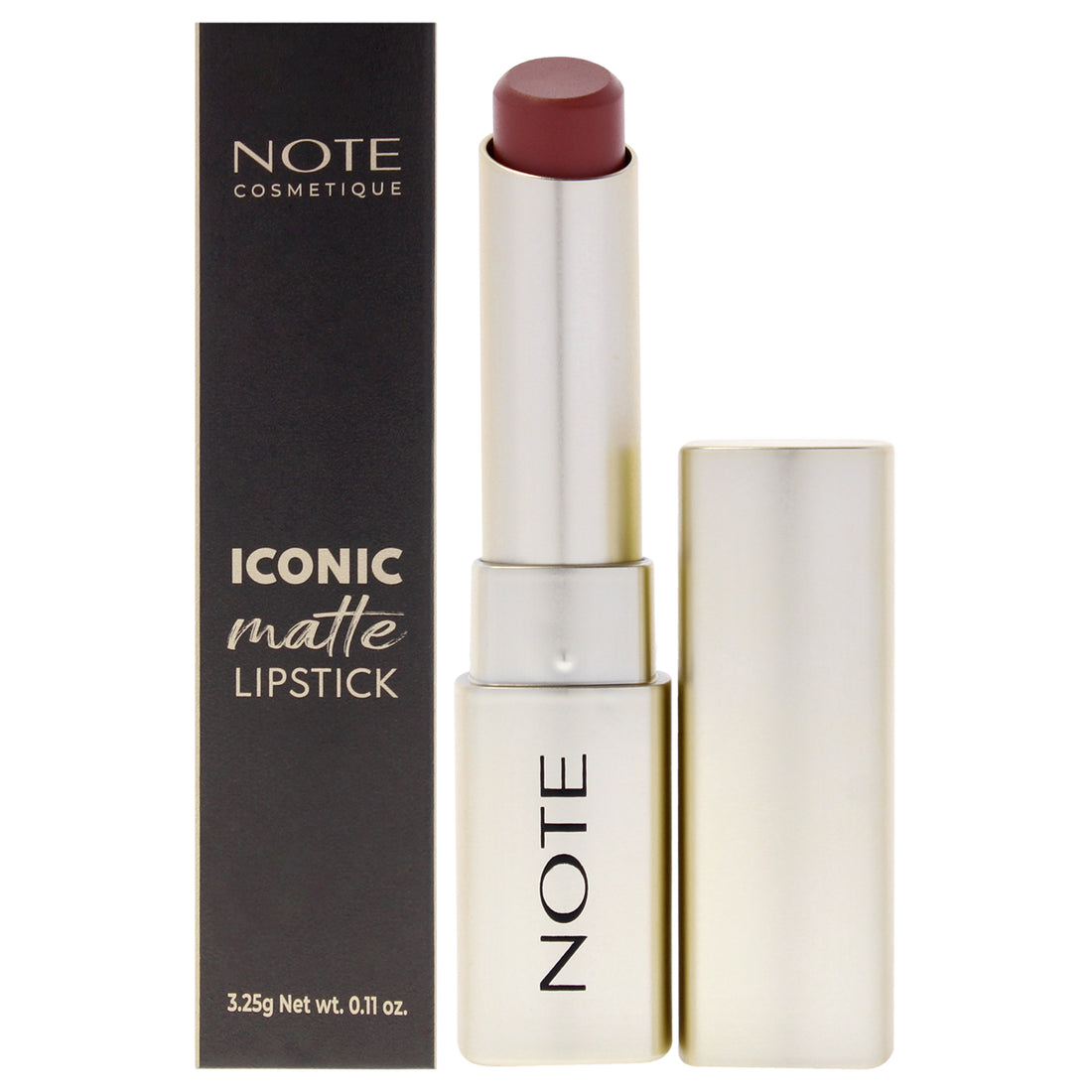 Iconic Matte Lipstick - 105 Mystick by Note Cosmetique for Women - 0.11 oz Lipstick