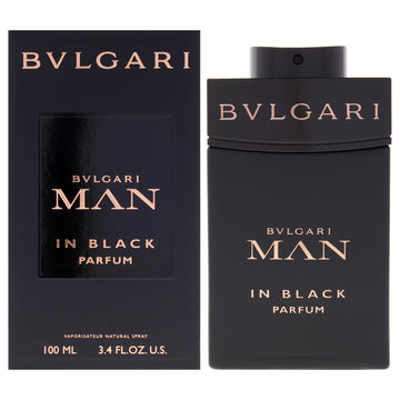 Bvlgari Man In Black by Bvlgari for Men - 3.4 oz Parfum Spray