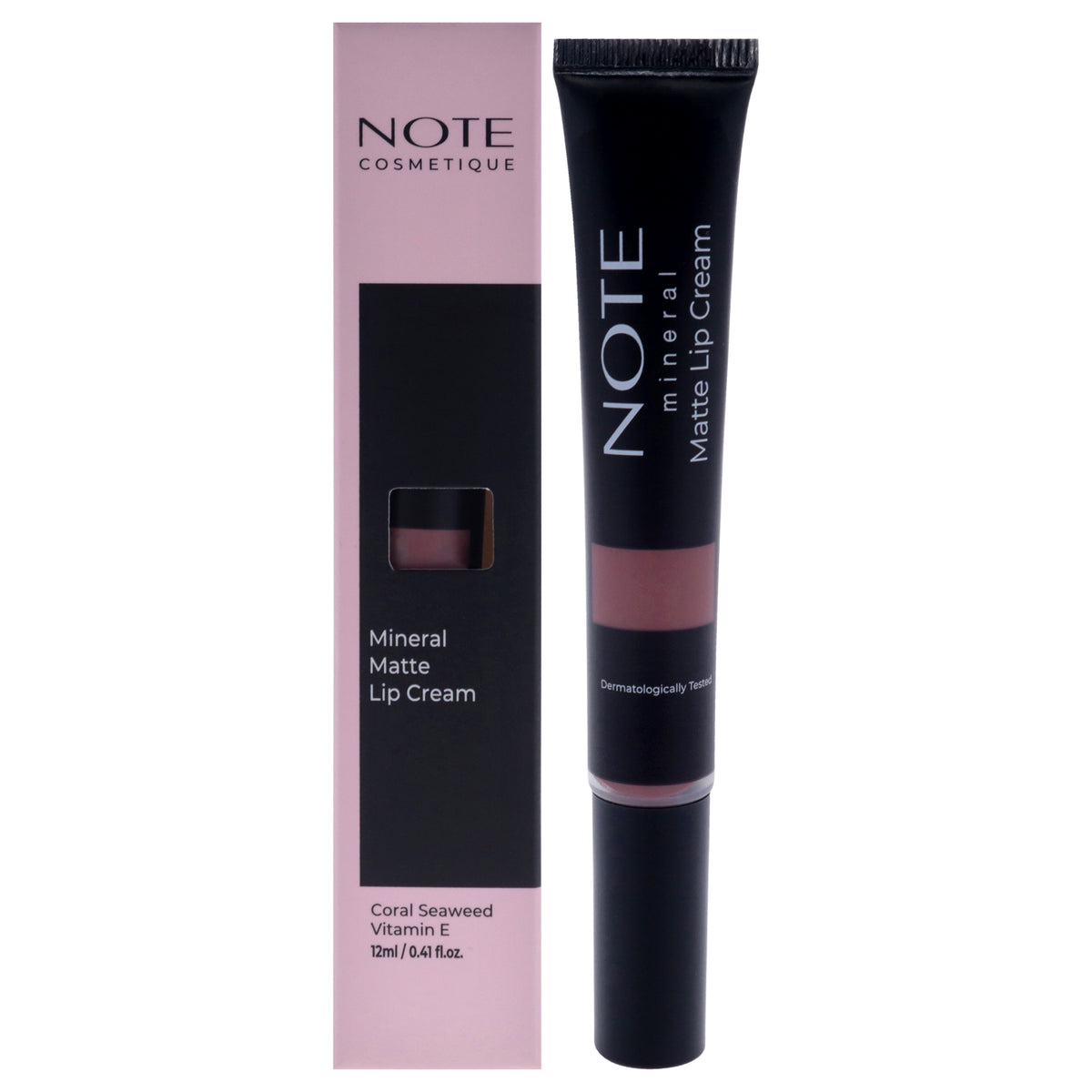 Mineral Matte Lip Cream - 05 First Sight by Note Cosmetique for Women - 0.41 oz Lipstick