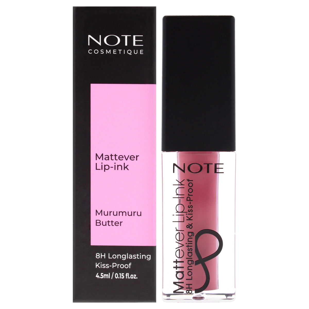 Mattever Lip-Ink - 08 Antique Pink by Note Cosmetique for Women - 0.15 oz Lipstick