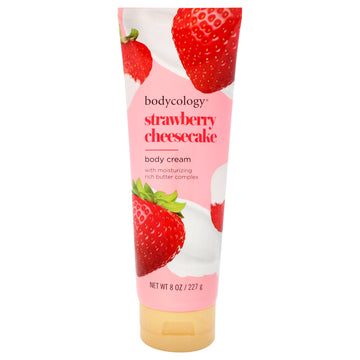 Body Cream - Strawberry Cheesecake by Bodycology for Women - 8 oz Body Cream