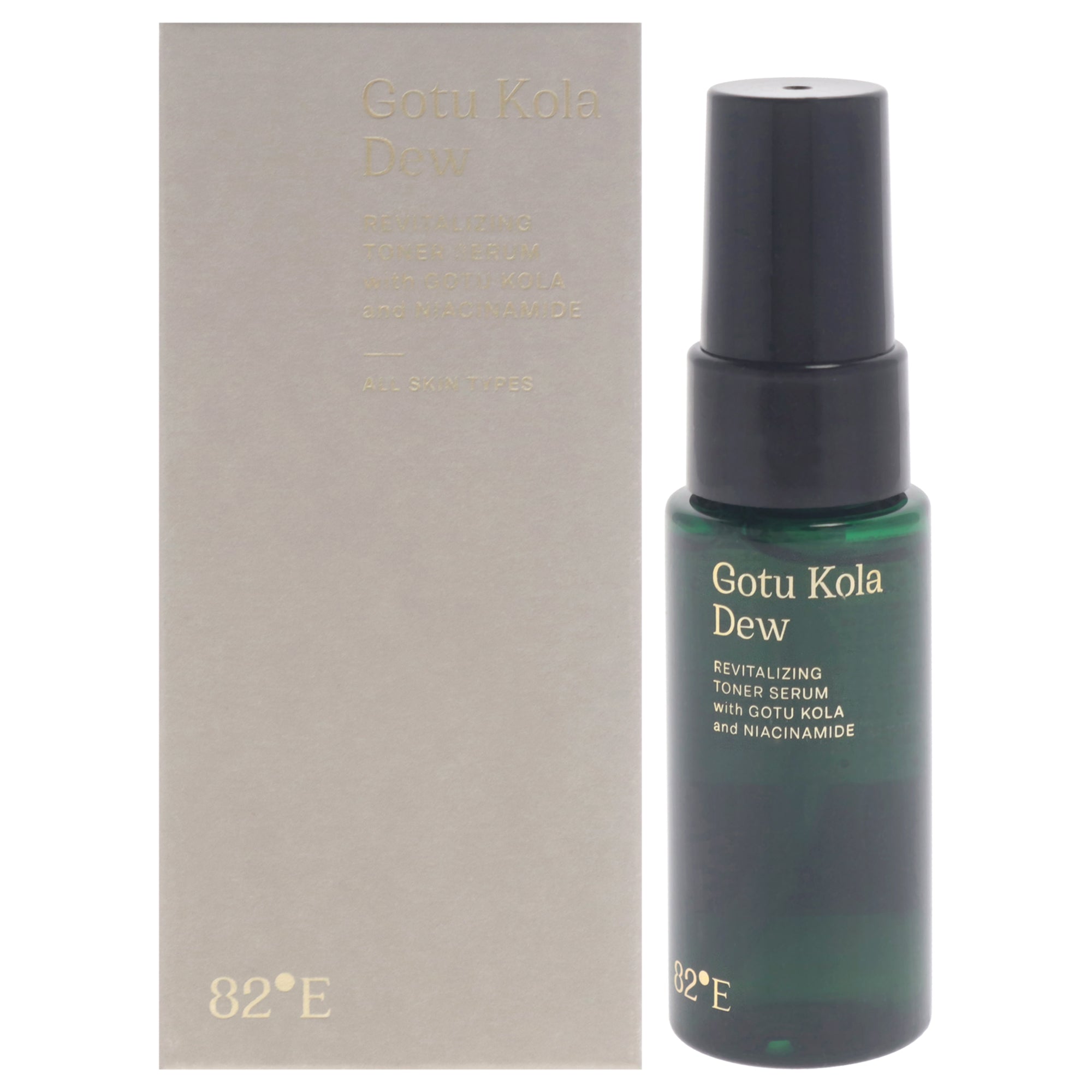 Gotu Kola Dew Revitalizing Toner Serum by 82East By Deepika Padukone for Women - 1 oz Serum