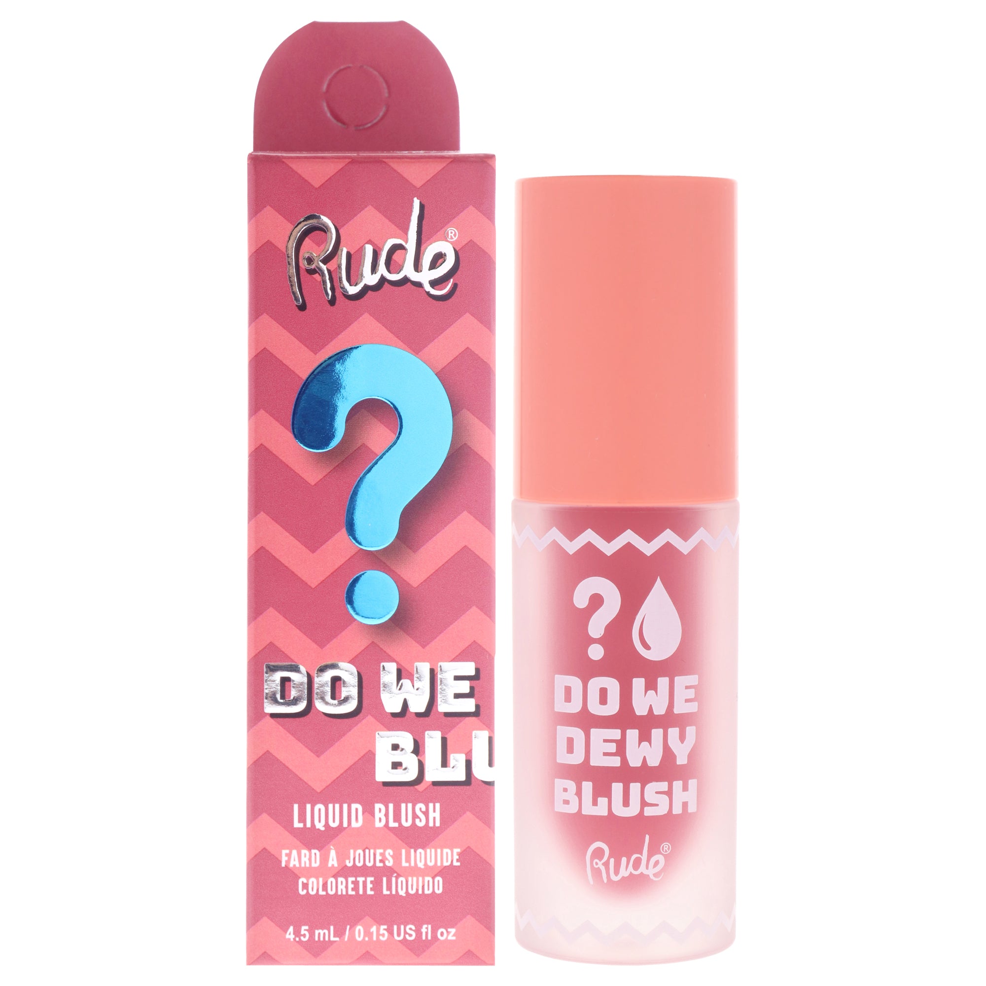 Do We Dewy Liquid Blush - Strawberry Sunset by Rude Cosmetics for Women - 0.15 oz Blush