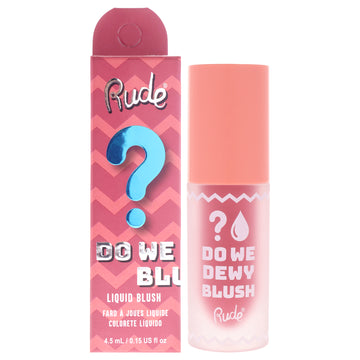 Do We Dewy Liquid Blush - Strawberry Sunset by Rude Cosmetics for Women - 0.15 oz Blush