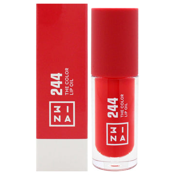The Color Lip Oil - 244 Classic Red by 3INA for Women - 0.14 oz Lip Oil