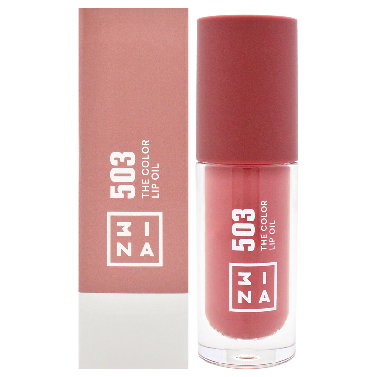 The Color Lip Oil - 503 Nude Pink by 3INA for Women - 0.14 oz Lip Oil