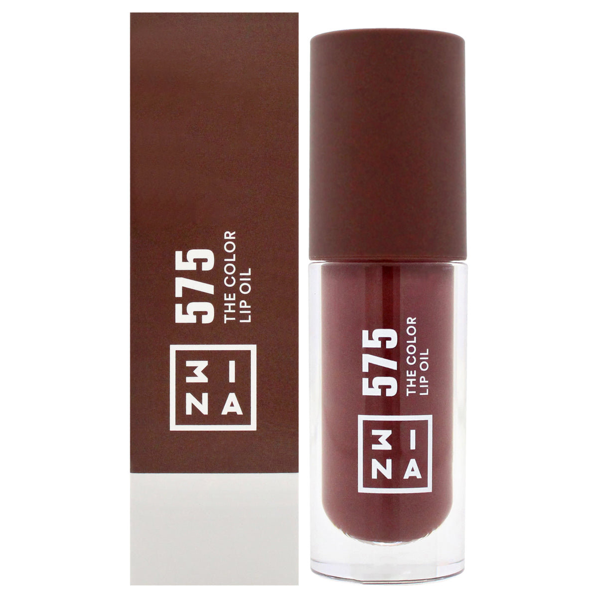 The Color Lip Oil - 575 Classic Brown by 3INA for Women - 0.14 oz Lip Oil