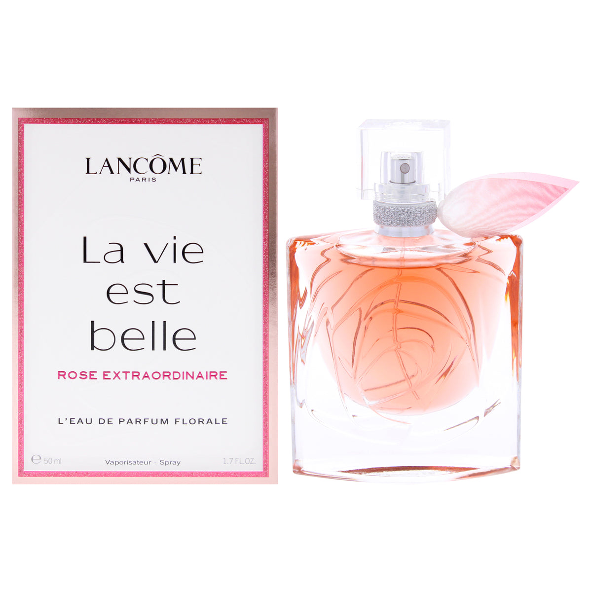 La Vie Est Belle Rose Extraordinaire Florale by Lancome for Women - 1.7 oz EDP Spray