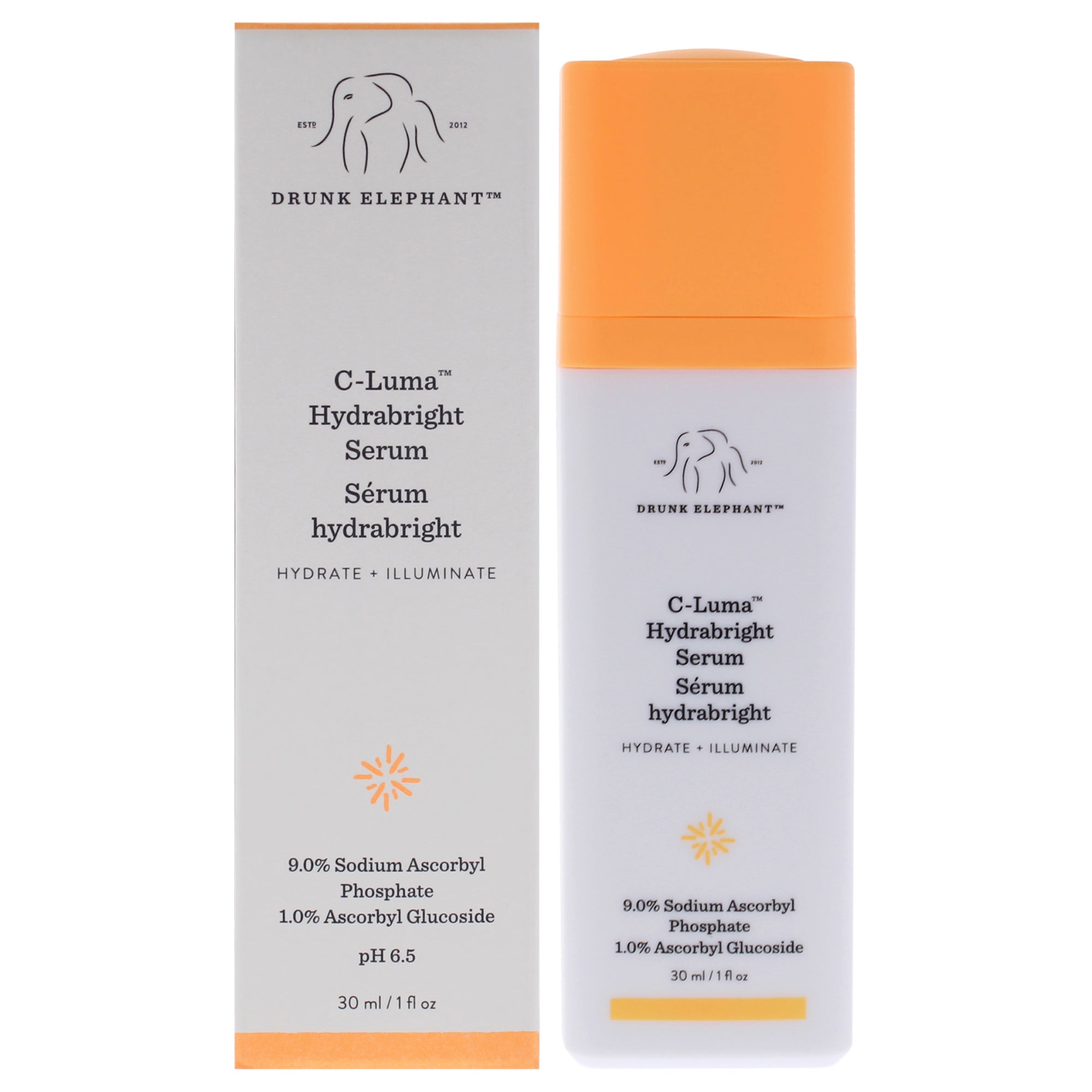 C-Luma Hydrabright Serum by Drunk Elephant for Unisex - 1 oz Serum