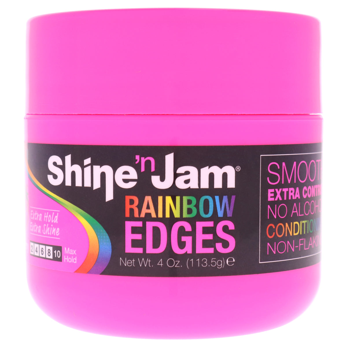 Shine-n-Jam Rainbow Edges - Strawberry by Ampro for Unisex - 4 oz Gel