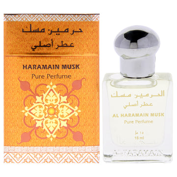 Musk by Al Haramain for Unisex - 0.5 oz Perfum Oil Rollerball