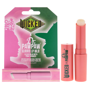 Wicked x Glimmer Lip Balm by Dr. PawPaw for Women - 0.1 oz Balm