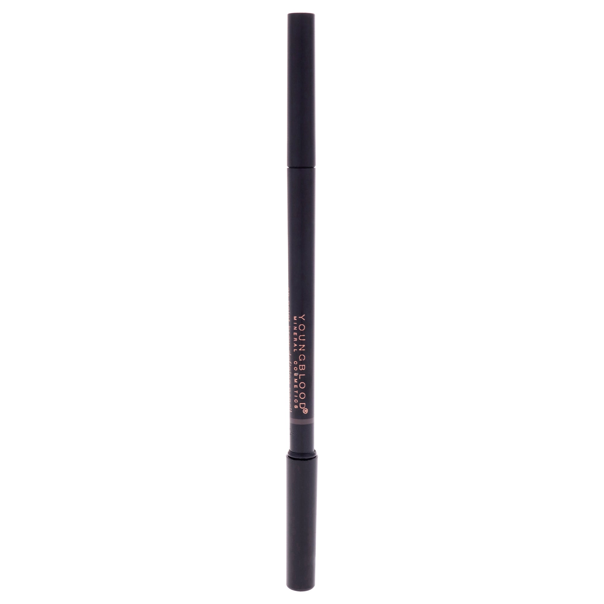 On Point Brow Defining Pencil - Dark Brown by Youngblood for Women - 0.012 oz Eyebrow Pencil (Tester)