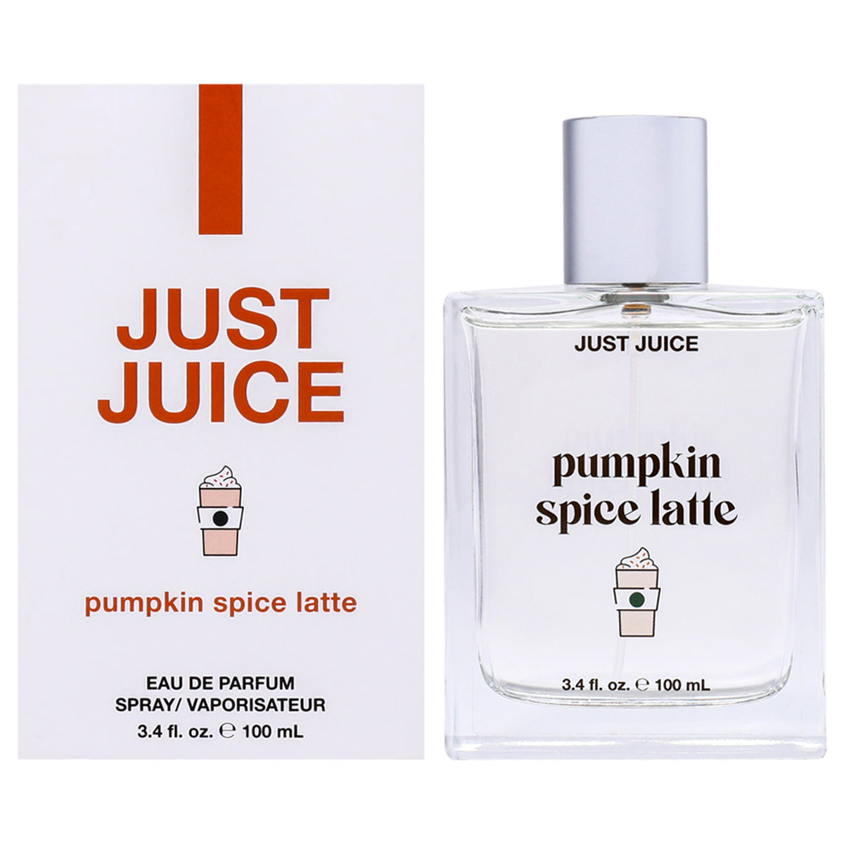 Pumpkin Spice Latte by Just Juice for Unisex - 3.4 oz EDP Spray
