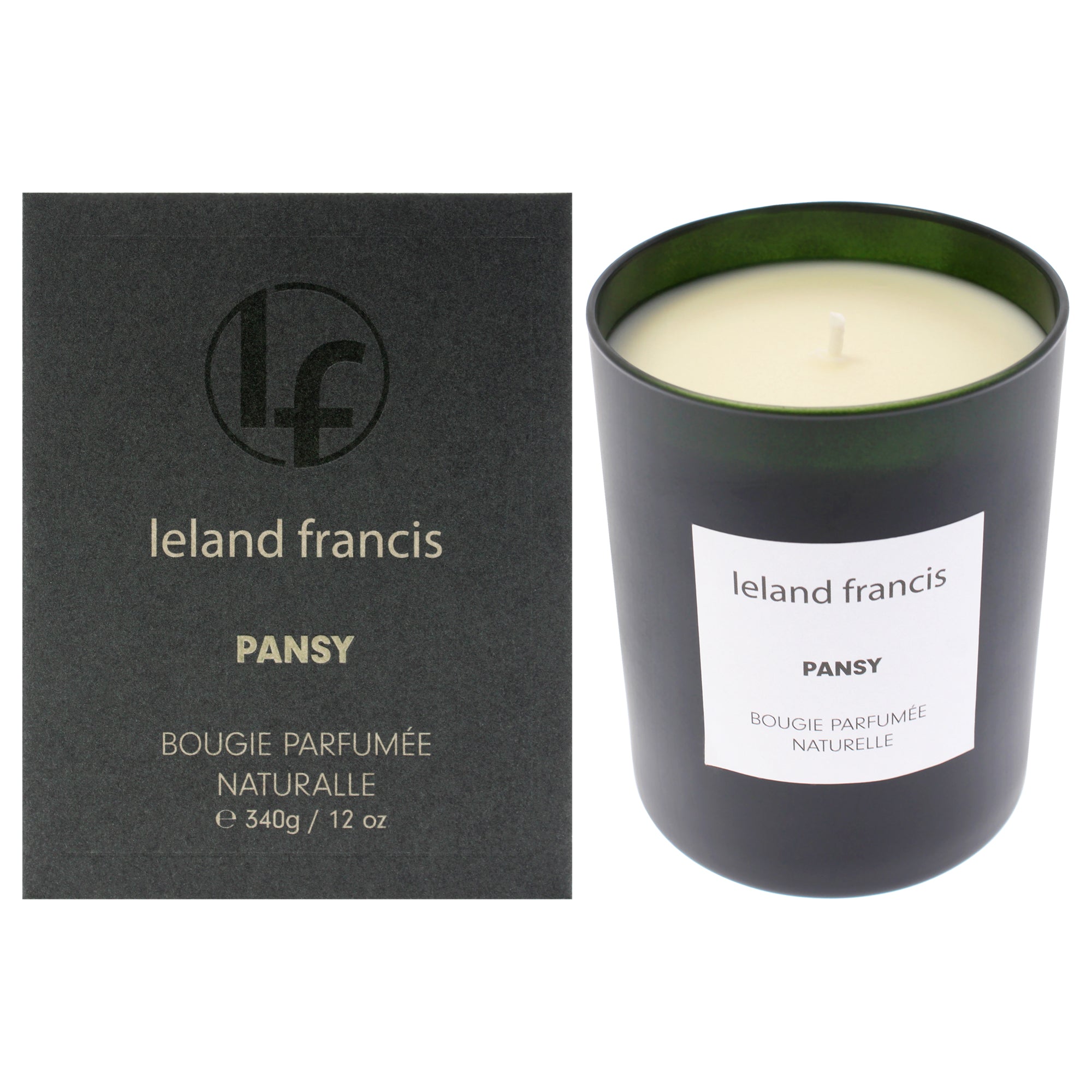 Scented Candle - Pansy by Leland Francis for Unisex - 12 oz Candle