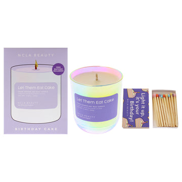 Let Them Eat Cake Candle - Birthday Cake by NCLA for Women - 1 Pc Candle