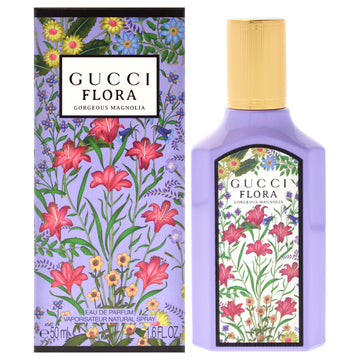 Flora Gorgeous - Magnolia by Gucci for Women - 1.6 oz EDP Spray