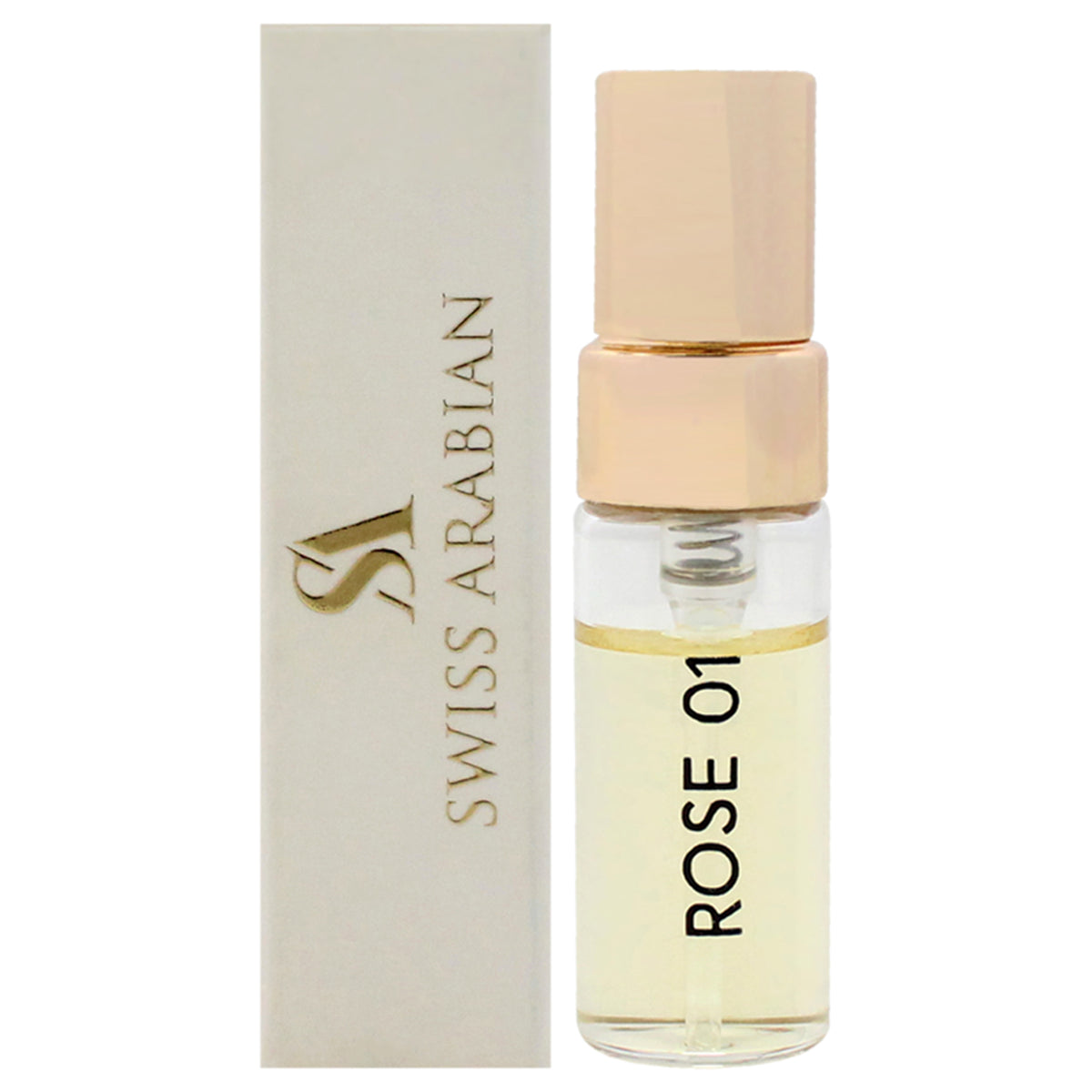 Rose 01 by Swiss Arabian for Unisex - 2.95 ml EDP Spray Vial