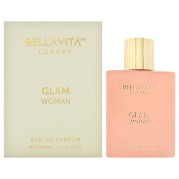 Glam by Bellavita for Women - 3.4 oz EDP Spray