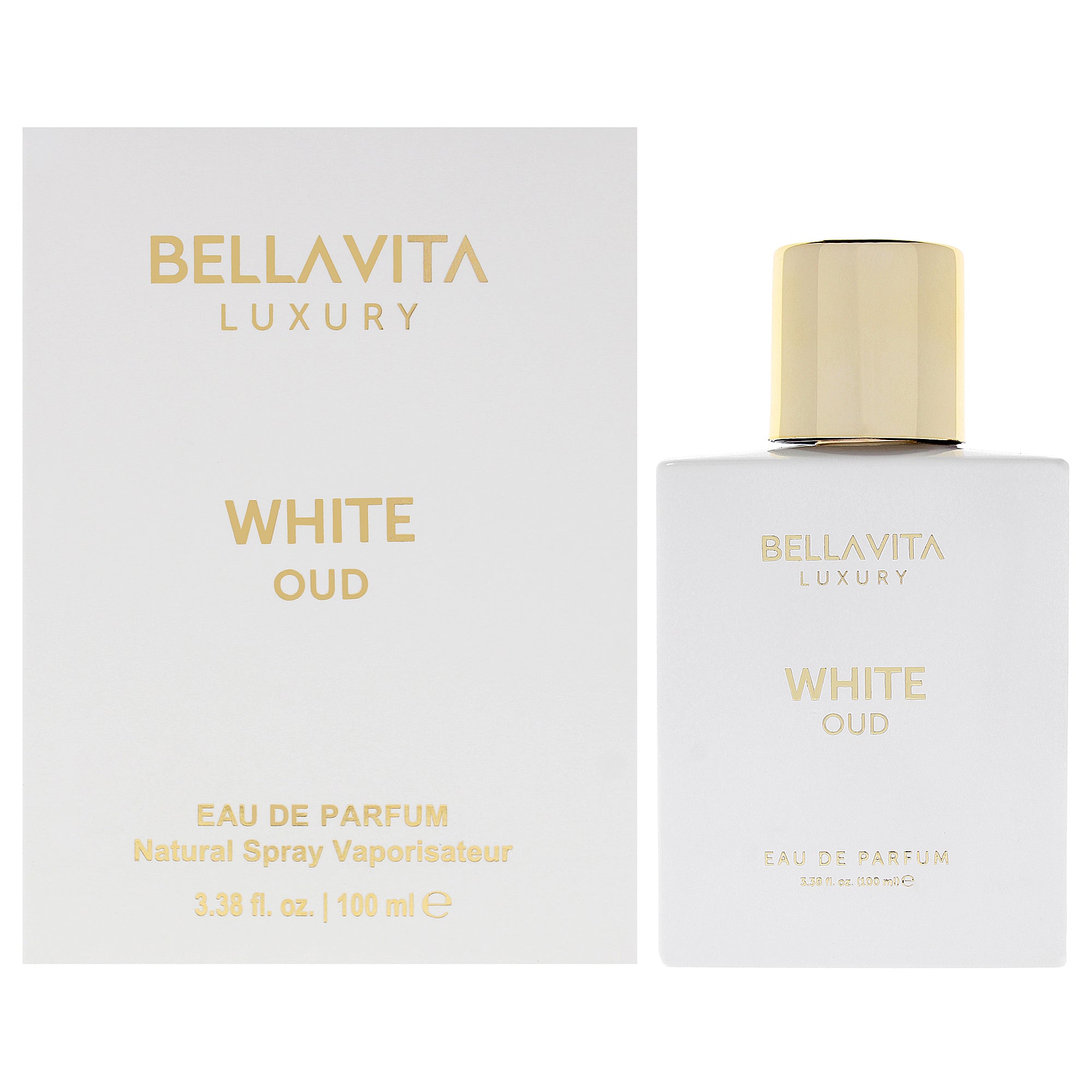 White Oud by Bellavita for Unisex - 3.38 oz EDP Spray