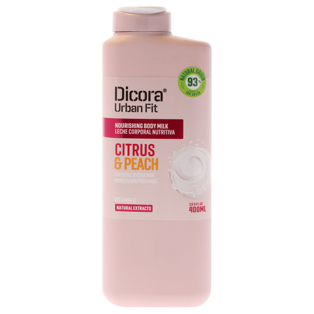Nourishing Body Milk - Citrus and Peach by Dicora Urban Fit for Unisex - 13.5 oz Body Milk
