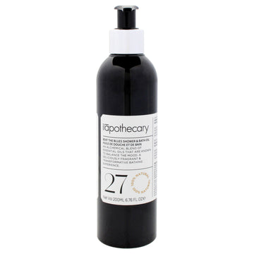 Beat The Blues Shower and Bath Oil by Ilapothecary for Unisex - 6.76 oz Oil