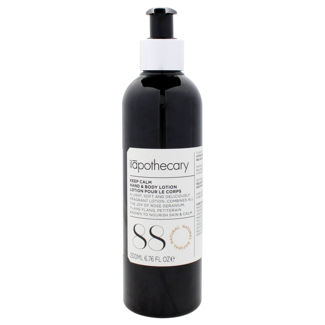 Keep Calm Hand and Body Lotion by Ilapothecary for Unisex - 6.76 oz Body Lotion