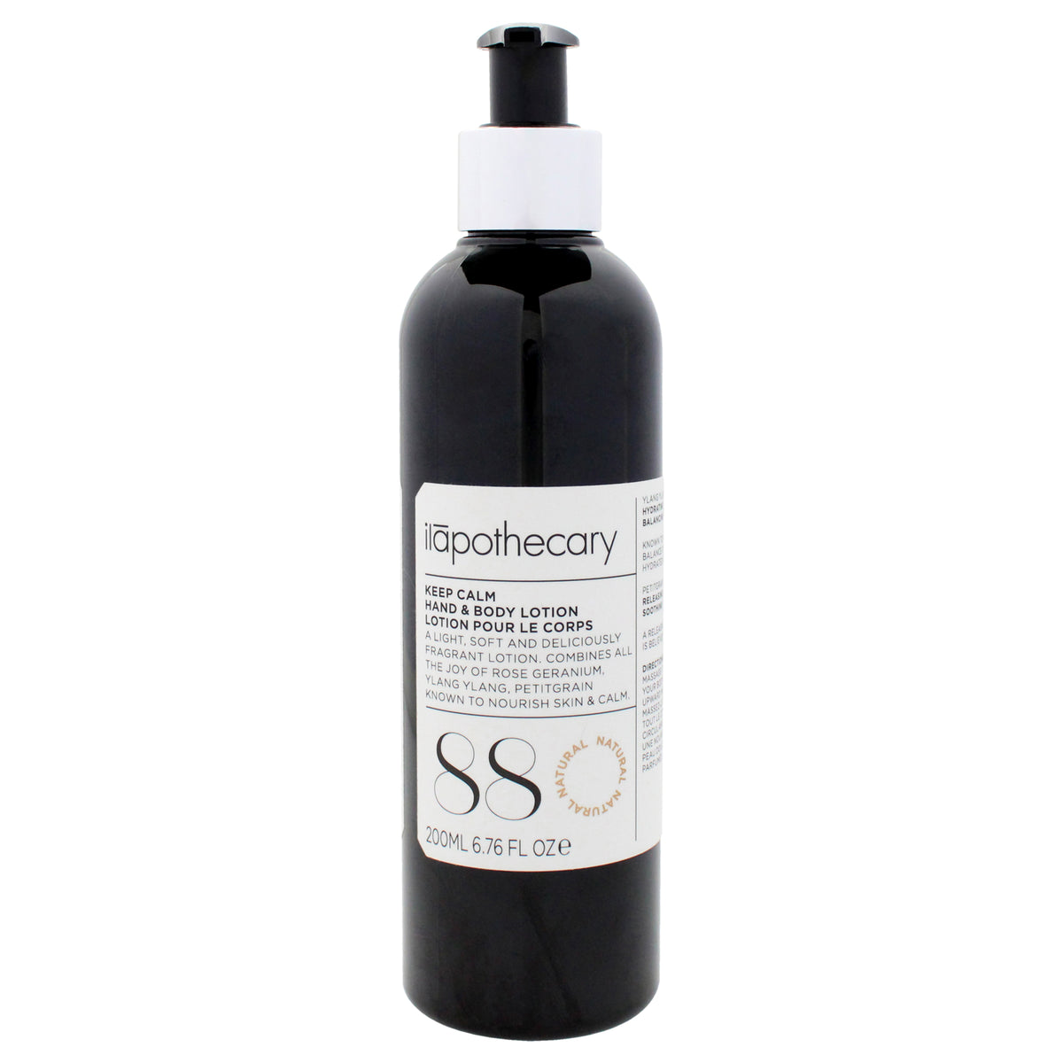 Keep Calm Hand and Body Lotion by Ilapothecary for Unisex - 6.76 oz Body Lotion