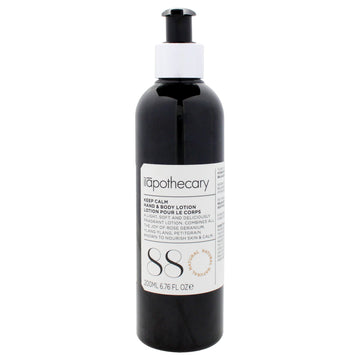Keep Calm Hand and Body Lotion by Ilapothecary for Unisex - 6.76 oz Body Lotion