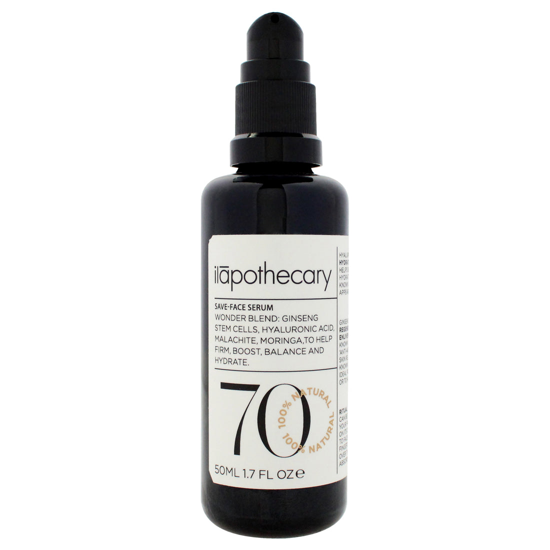 Save-Face Serum by Ilapothecary for Unisex - 1.7 oz Serum